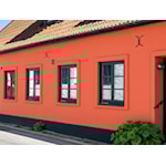 Färg till husgrund & Sockel